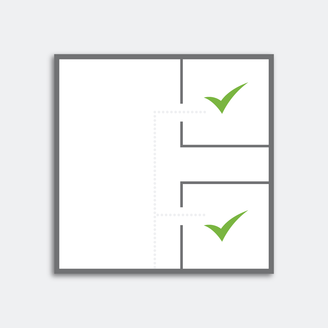 Hospital bed floor plan 1